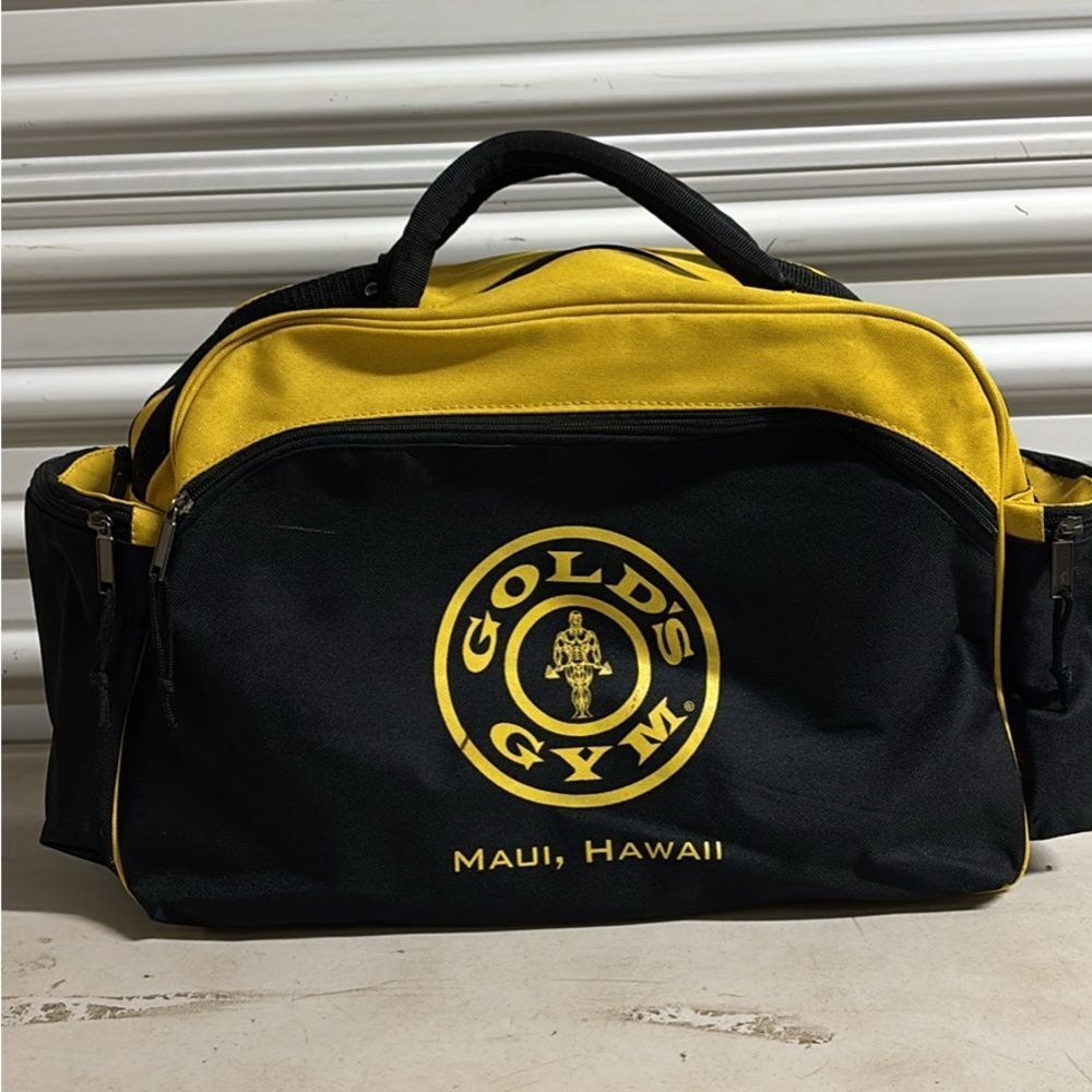 Vintage Gold’s Gym Maui Hawaii Bag